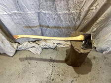 APPEARS VERY GOOD QUALITY VINTAGE PHANTOM FELLING AXE NEW HAND MADE ASH HANDLE