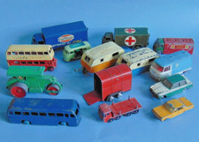 Vintage Corgi Dinky Matchbox vehicles scrap yard models for restoration parts