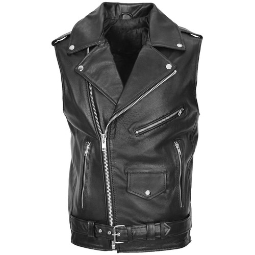 Men black brando style - black,