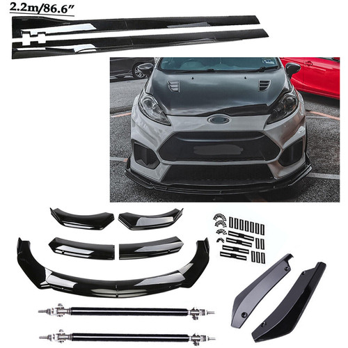 Front bumper spoiler body - spoiler, kit