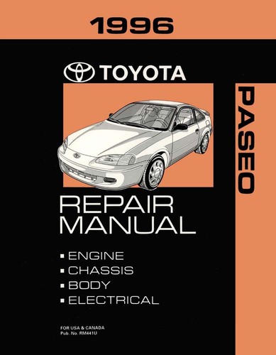 1996 toyota paseo factory - 1996, shop