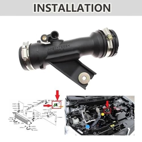 Air intake intercooler duct - intake,
