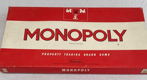 Monopoly red box original - monopoly,