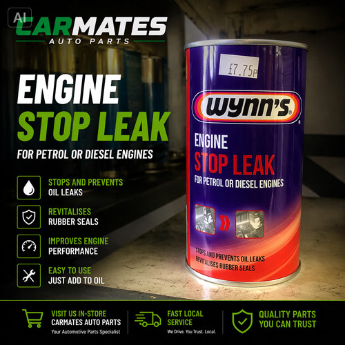 Engine stop leak - stop,