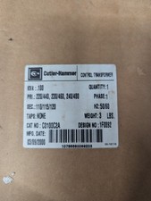 New in Box!  Cutler-Hammer Control Transformer, Cat #C0100C2A, 1 Phase, Hz:50/60