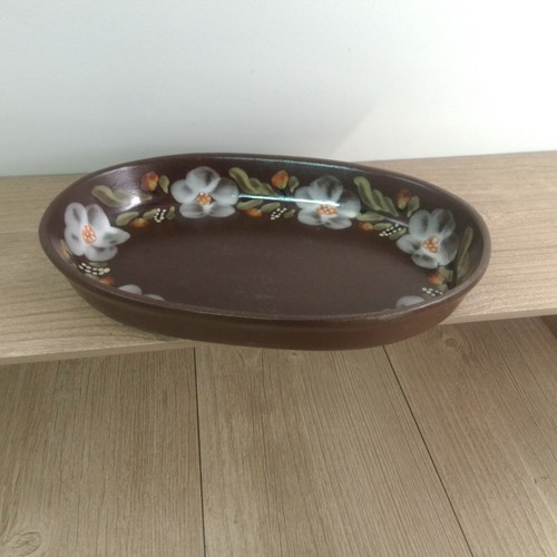 Oval terracotta serving - oval,