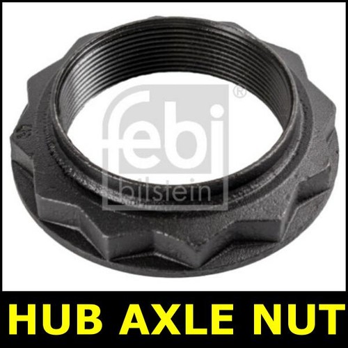 Hub axle nut rear - nut,