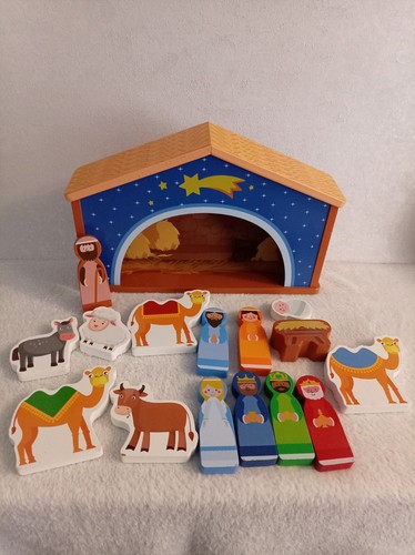 Wooden child nativity - child’s, play