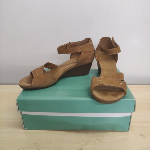 Clarks wedge sandals - sandals, womens