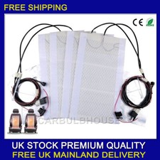 4Pads Carbon Fiber Car Heated Seat Heater Kit w/ Switch level 2 Universal