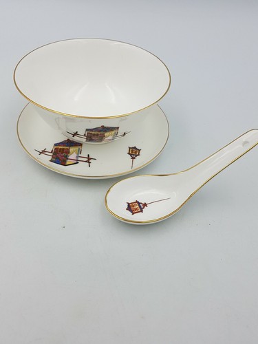 Chinese porcelain soup - chinese, soup/rice