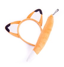 Fox Costume Animal Fancy Dress Ears and Tail World Book Day Costumes