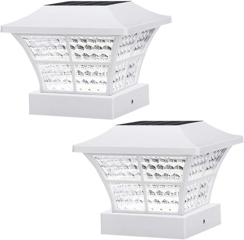 Solar powered white - white, led