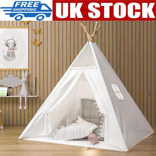 Kid teepee tent white 160cm - teepee,