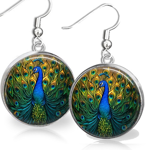 Vibrant feathers peacock - feathers,