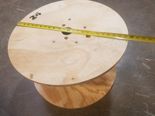 2 inch wood cable - 24", 1/
