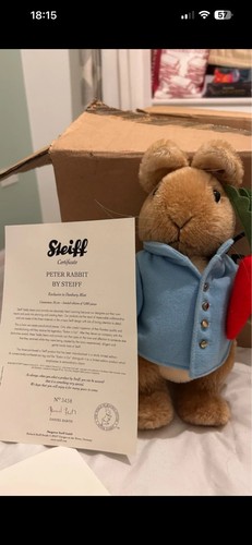 Steiff peter rabbit limited - peter,