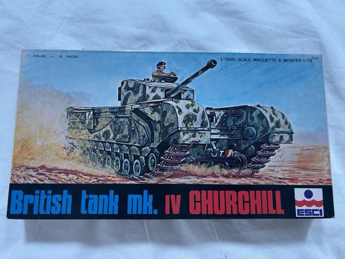 Esci british tank mkiv - esci,