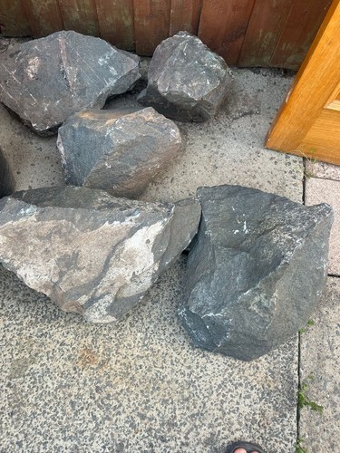 Rockery stones large garden - stones,