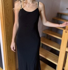 Maria Grachvogel Evening Maxi Women Dress Rare Vintage Ladies Black Dress