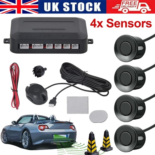 4pcs black parking sensors car - parking,