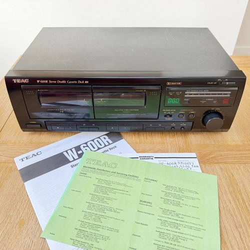 Teac 600r double - teac, w-600r
