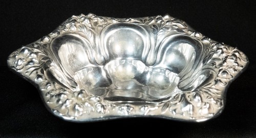 Sterling silver sided - silver, 6