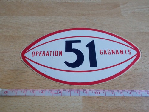 Pastis sticker operation - -,