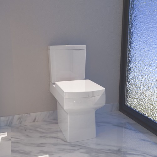 Modern bathroom close coupled - modern,