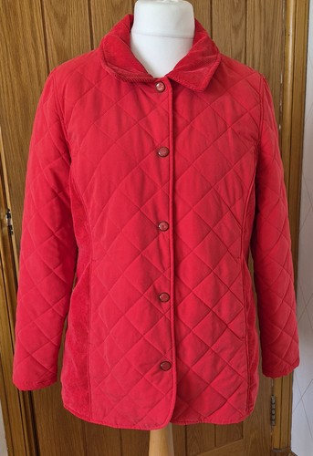 Fab ladies red quilted - fab,