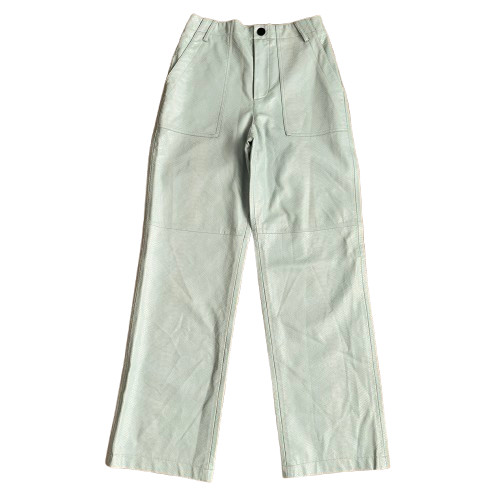 Zara faux leather trousers - zara, faux-leather