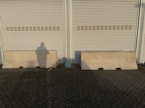 Concrete crash barrier - concrete,