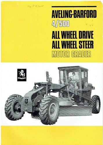 Aveling barford 500 motor - aveling, 4/500
