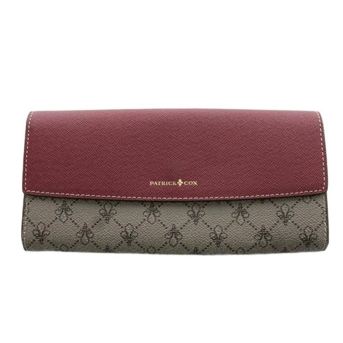 Patrick cox long wallet beige - patrick,