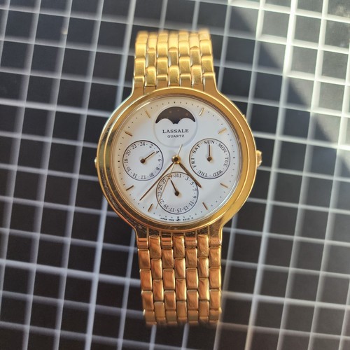 Seiko lassale quartz - seiko, moonphase