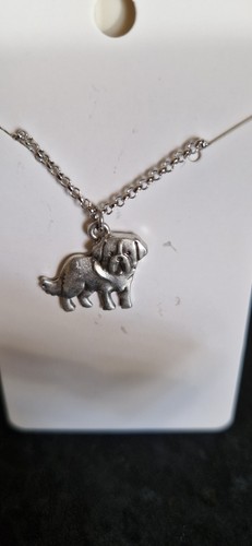 Saint bernard dog - saint, necklace