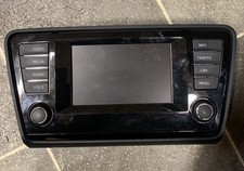Skoda Octavia Mk3 VRS 2013-2017 Sat Nav Head Unit Screen Display Unit 5E0919605D