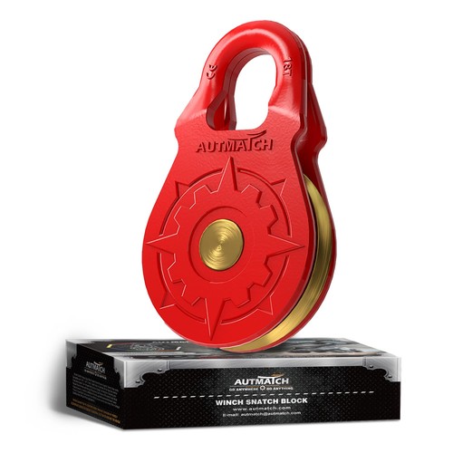 Autmatch winch snatch block - winch,