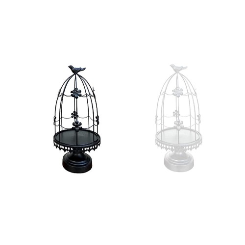 Bird cage candle - cage, holder
