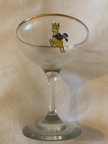 1970s vintage babycham glasses - vintage,