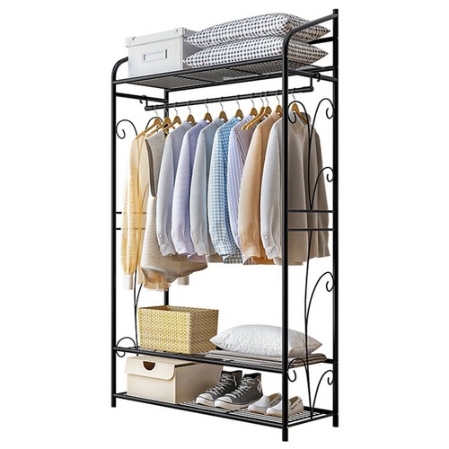 Vintage garment clothes rail - vintage,
