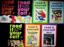 7 x Vintage Ladybird Read It Yourself Books S 777 Job Lot Bundle Collection