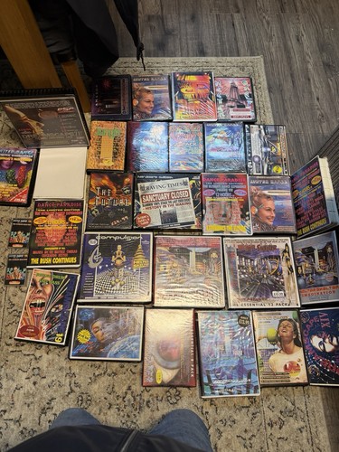 Rave tape job lot - rave,