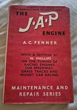 1st 1952 HB DJ The J.A.P Engine Maintenance & Repair A C Fenner Book