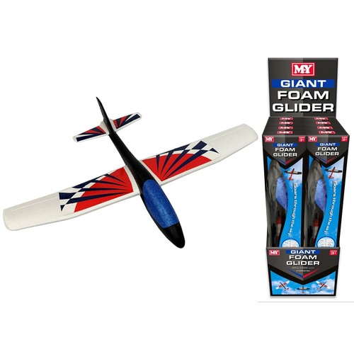 Giant foam aeroplane - my, glider