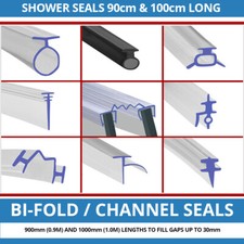 Channel Shower Screen Seal