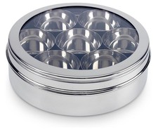 Authentic Indian Spice Box Tin