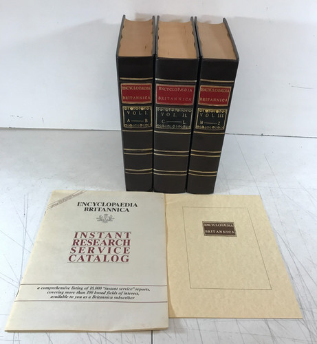 Encyclopedia britannica vol - encyclopedia, 3