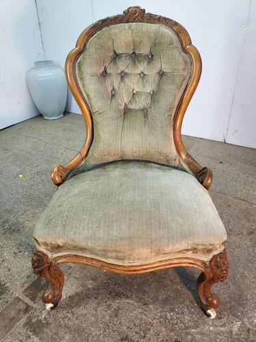 Antique victorian walnut - antique,