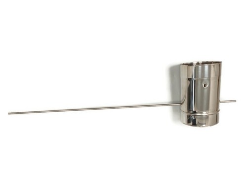 Stainless steel fireplace - steel,